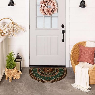 Swirl Rust Outdoor Door Mat 2'x3' All Weather Porch Garage