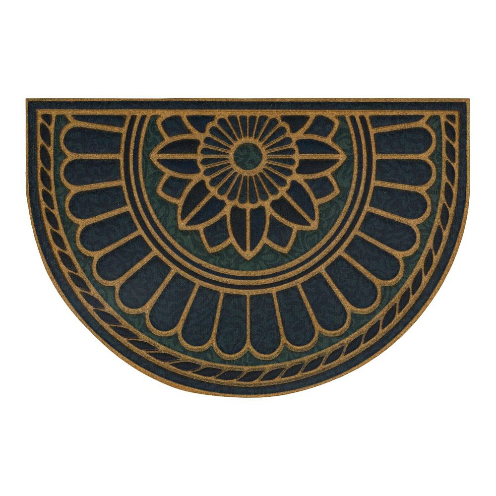 Swirl Rust Outdoor Door Mat 2'x3' All Weather Porch Garage