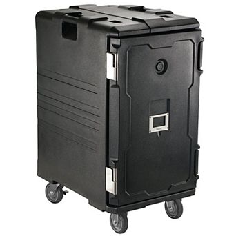 Front-Load Food Carrier Box with Handles and Wheels