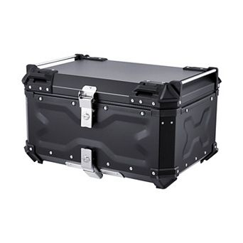 Motorcycle Top Case Rear Trunk Fits Helmets Riding Gear Luggage