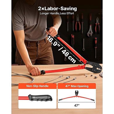 Professional Hand Crimper for Mechanical, Electrical, and Cable Projects