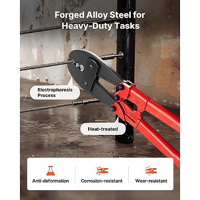Professional Hand Crimper for Mechanical, Electrical, and Cable Projects