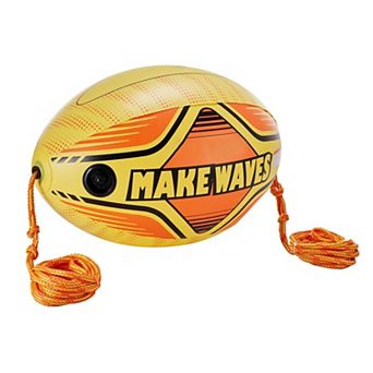 Inflatable Tubing Booster Ball with Reinforced Tow Rope for Lakes and Rivers