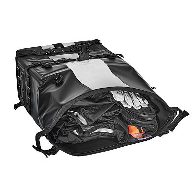Motorcycle Saddlebags with Reinforced Bottom and Padding