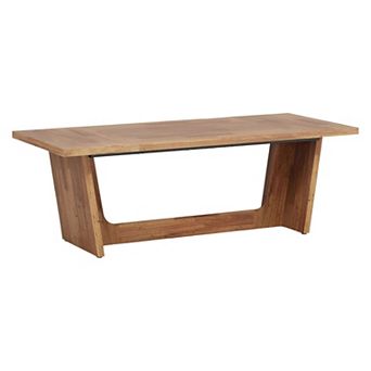 Executive Desk with Wide Wood Top, Computer Desk for Home Office
