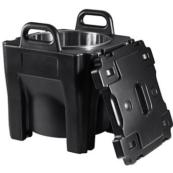 Insulated Food Carrier with Stainless Steel Bucket Hot and Cold Storage with Wheels