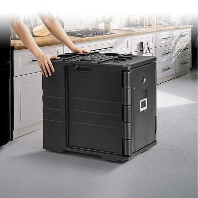 Insulated Food Transport Box Large Capacity Front Door Hot or Cold Storage
