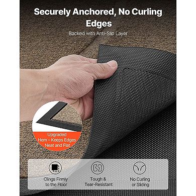 Indoor Outdoor Front Door Mat, Floor Mat for Porch, Hallway, or Apartment