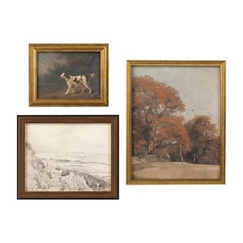 Belle Maison 3 pc Framed Art Set