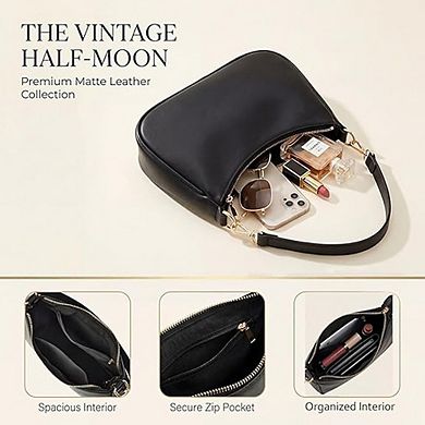 Women’s Mini Hobo Bag Retro Clutch Crossbody with Chain Strap