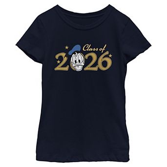 Girls 7-16 Disney's Donald Duck Class Of 2026 Graphic Tee