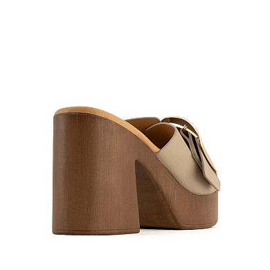 Andrea Women's Slip on Heeled Sandals 95922-3907184