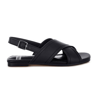 Rag & Co Jamon Women's Slingback Flat Sandals