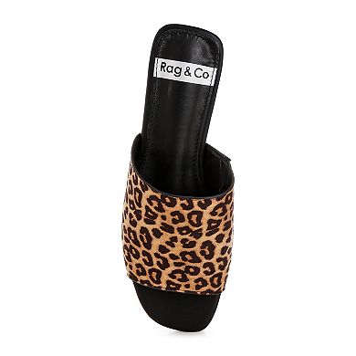 Rag & Co Panthera Women's Slip-On Sandals