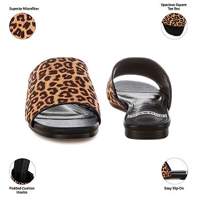 Rag & Co Panthera Women's Slip-On Sandals