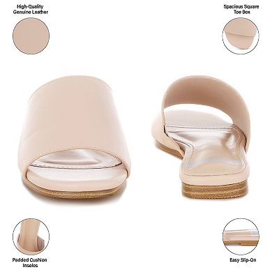 Rag & Co Shanon Women's Slip-On Flat Sandals