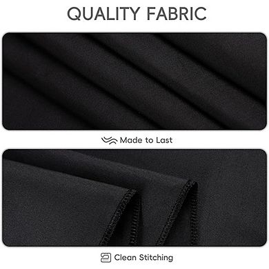 Polyester Tablecloth Wrinkle-Resistant Washable Rectangular Cover