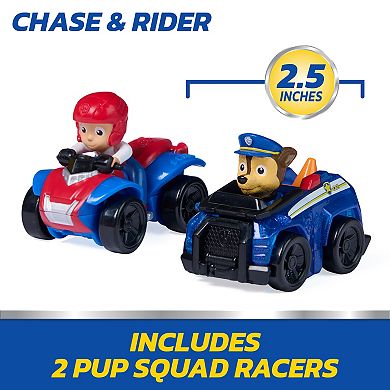 PAW Patrol Chase & Ryder Pup Squad Launchers 2-Piece Vehicle Playset