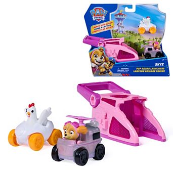 PAW Patrol Skye Pup Squad Launchers with Chickaletta 2 pc Vehicle Playset