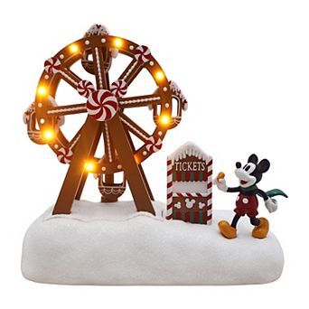 St. Nicholas Square® Disney's Mickey Mouse Gingerbread Ferris Wheel Motion Table Decor