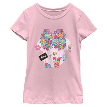 Girls 6-16 Disney's Minnie Mouse Flowers Graphic Tee