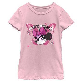Girls 6-16 Disney's Minnie Mouse Can't Relate Graphic Tee