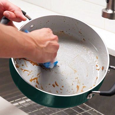 Tramontina 11-Piece Nesting Nonstick Cookware Set with Lids, Dishwasher & Oven Safe