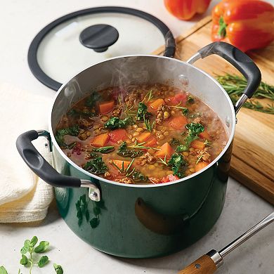 Tramontina 11-Piece Nesting Nonstick Cookware Set with Lids, Dishwasher & Oven Safe