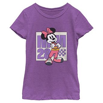Girls 6-16 Disney's Minnie Mouse Race Driver Graphic Tee