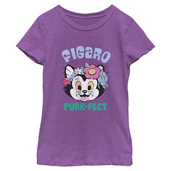 Girls 6-16 Disney's Pinocchio Figaro Purr-Fect Graphic Tee