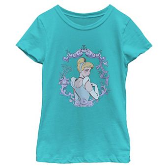 Girls 6-16 Disney's Cinderella Royal Portrait Graphic Tee