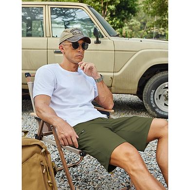 COOFANDY Men' All Day Comfy Golf Shorts Stretch Lightweight Flat Front for Casual Hiking Shorts