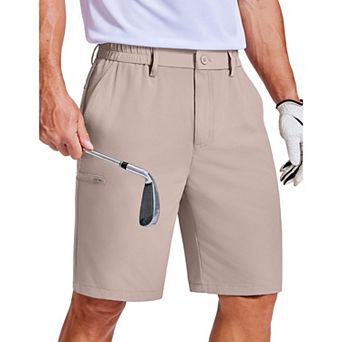 COOFANDY Men' Golf Dress Shorts Stretch Casual Elastic Waist Shorts for Men with Quick Dry