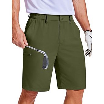 COOFANDY Men' Golf Dress Shorts Stretch Casual Elastic Waist Shorts for Men with Quick Dry