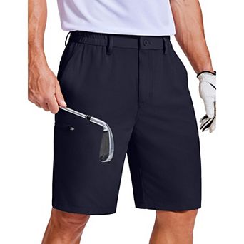 COOFANDY Men' Golf Dress Shorts Stretch Casual Elastic Waist Shorts for Men with Quick Dry