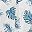 Light Blue Palm Leaf