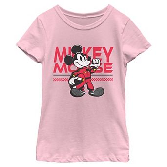 Girls 6-16 Disney's Mickey Mouse Racecar Driver Graphic Tee