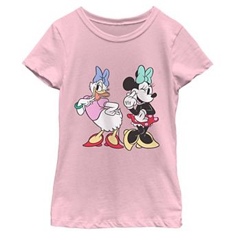Girls 6-16 Disney's Minnie Mouse & Daisy Duck Glam Duo Graphic Tee