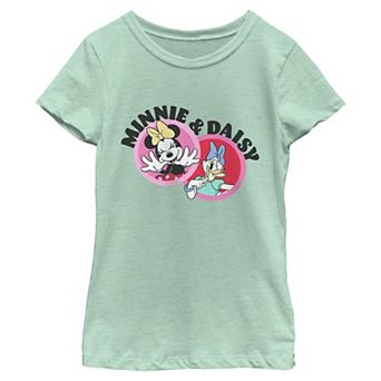 Girls 6-16 Disney's Minnie Mouse & Daisy Duck Circle Portraits Graphic Tee