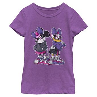 Girls 6-16 Disney's Minnie Mouse & Daisy Duck Streetwear Graphic Tee