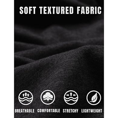 COOFANDY Men' Soft Henley Shirts Short Sleeve Casual T-Shirts with Pocket Summer Button Henleys