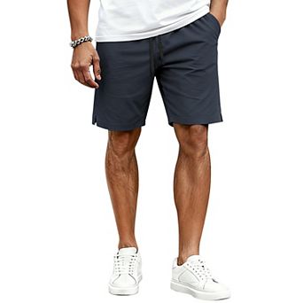 COOFANDY Men Elastic Waist Drawstring Shorts Stretchy Casual Golf Athletic Shorts Big and Tall