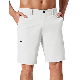 COOFANDY Mens Hybrid Casual Golf Shorts 9" Stretch Lightweight Quick Dry Summer Hiking Travel