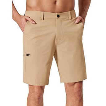 COOFANDY Mens Hybrid Casual Golf Shorts 9" Stretch Lightweight Quick Dry Summer Hiking Travel