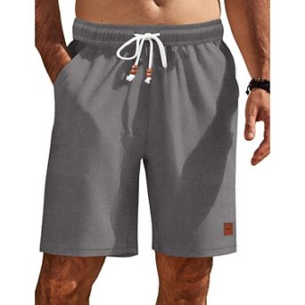 COOFANDY Men' Casual Beach Shorts Stretch Baggy Shorts Stylish Comfy Cooling Walking Shorts