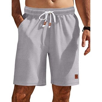 COOFANDY Men' Casual Beach Shorts Stretch Baggy Shorts Stylish Comfy Cooling Walking Shorts