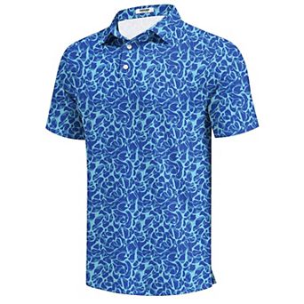 COOFANDY Men' Golf Polo Shirts Short Sleeve Quick Dry Performance Moisture Wicking Golf Shirts