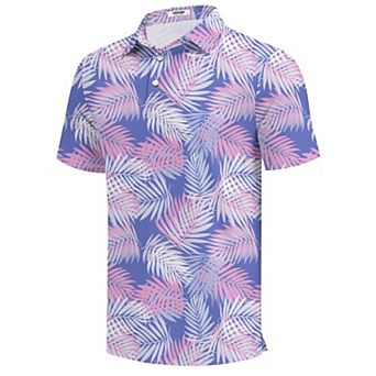 COOFANDY Men' Golf Polo Shirts Short Sleeve Quick Dry Performance Moisture Wicking Golf Shirts