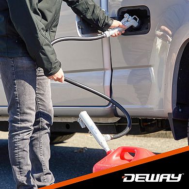 Deway Replacement Rubber Hose, Compatible with Multiple Fuel Transfer Pump Models