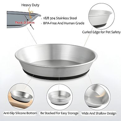 Heavy Duty Cat Feeding Plates